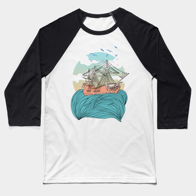 Mother Nature Baseball T-Shirt by fernandaschallen